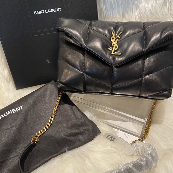 ❣️❣️❣️SOLD❣️❣️❣️SAINT LAURENT toy lou lou puffer bag ❤️BRAND NEW - Picture 7 of 13